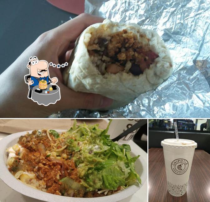 Voici la photo indiquant la nourriture et boisson sur Chipotle Mexican Grill