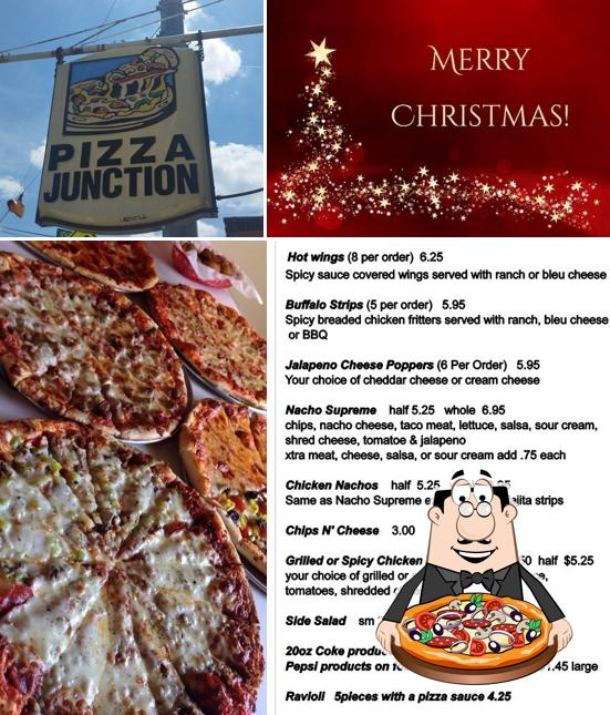 Get pizza at Pizza Junction