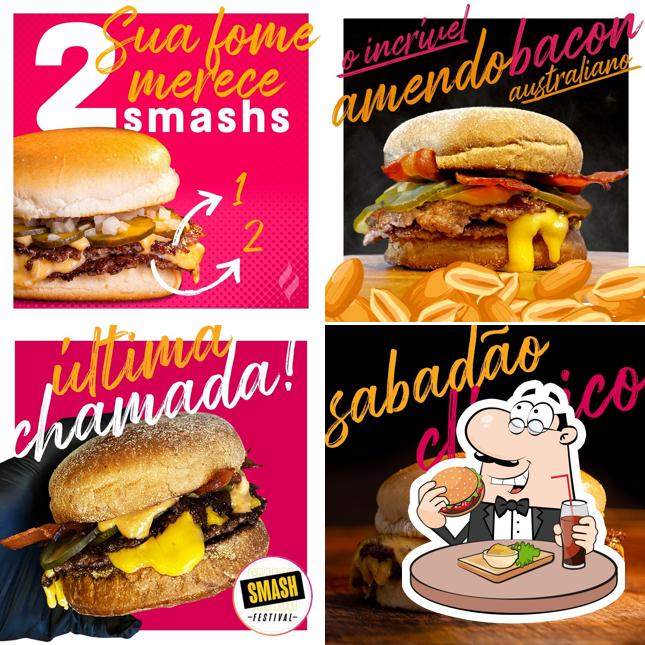 Hambúrguer em Calore Smash Burger