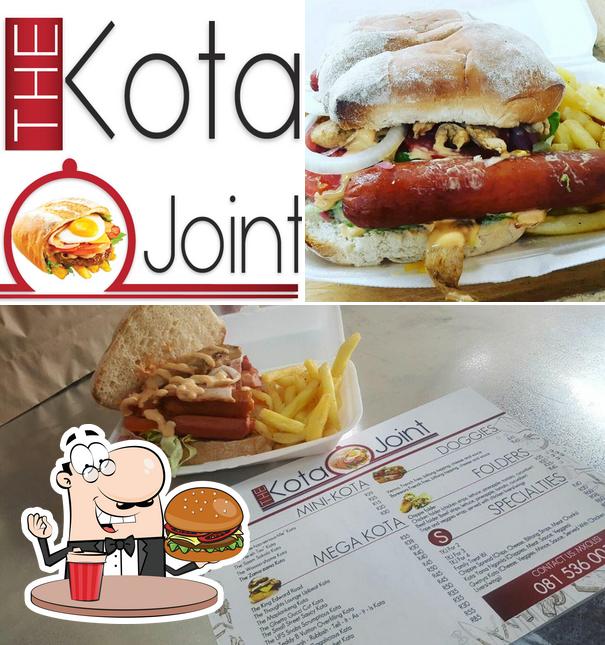 Pide una hamburguesa en The Kota Joint