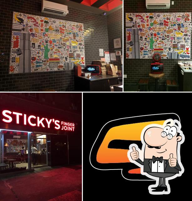 Here's an image of Sticky's