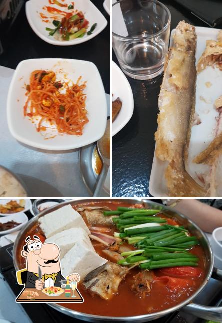 Comida em Restaurante Coreano Il Mi Jeong 일미정