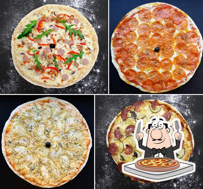 Choisissez de nombreux genres de pizzas