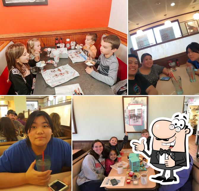 See this picture of Friendly's