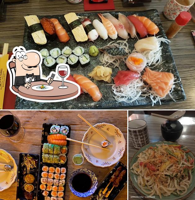 Nourriture à Japans restaurant Kyushu