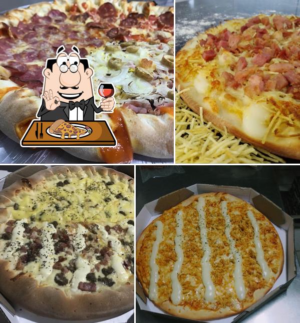 Experimente diferentes variedades de pizza