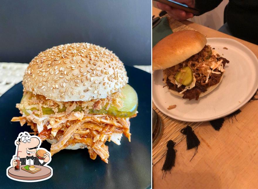 Commandez un hamburger à Smala Liège - Midi gourmand & boutique