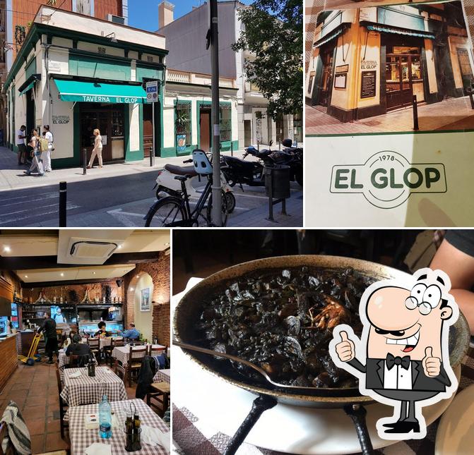 Babero para los calçots - Picture of Taverna El Glop, Barcelona