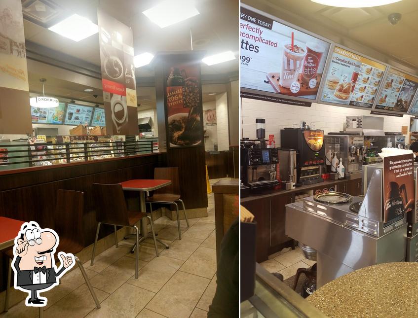 Découvrez l'intérieur de Tim Hortons