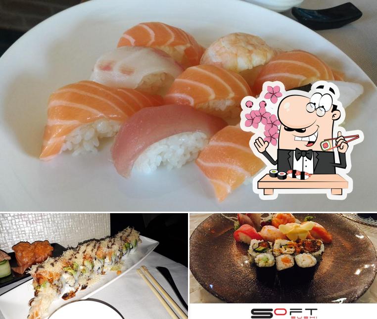 Ordina le diverse opzioni di sushi