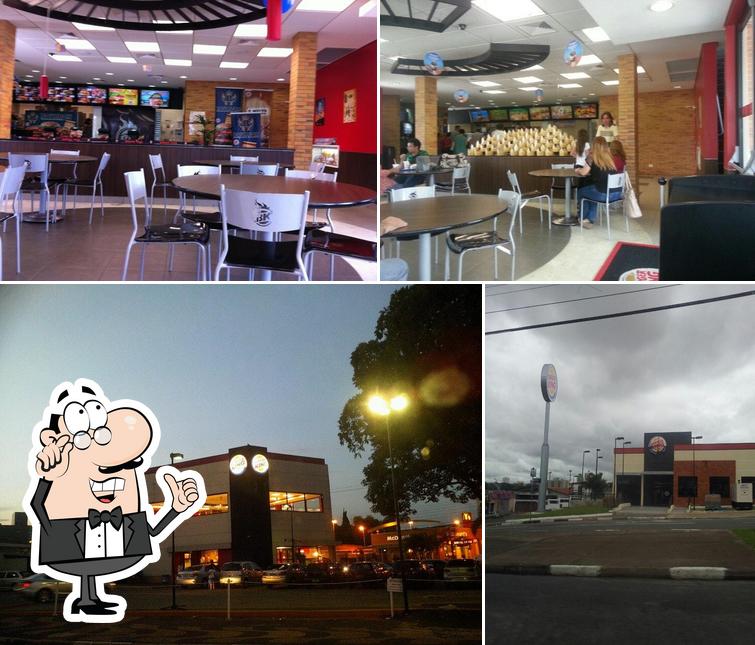 O Burger King Drive Thru se destaca pelo interior e exterior