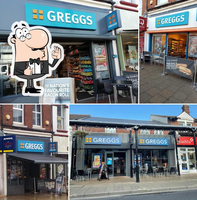 Here's a photo of Greggs