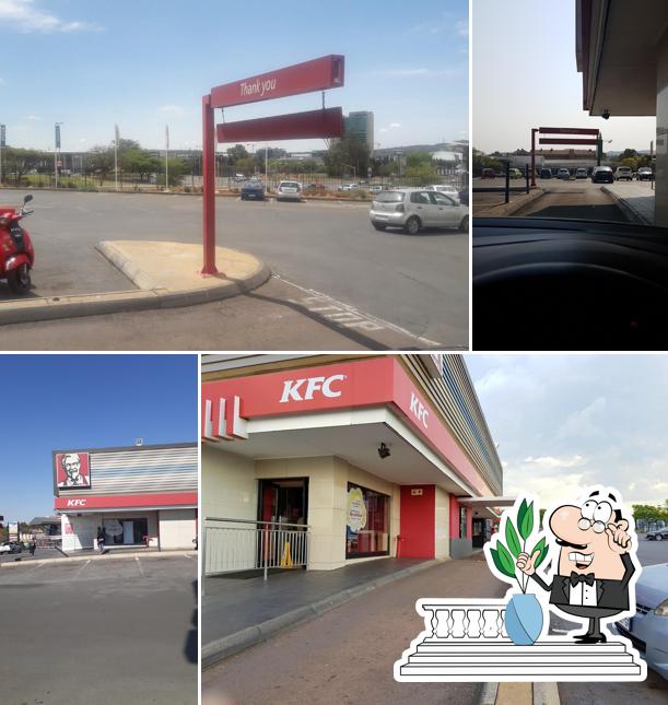 L'extérieur de KFC Waterglen