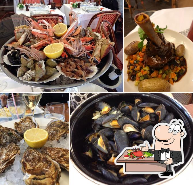 Закажите блюда с морепродуктами в "Le Bistro du Port"
