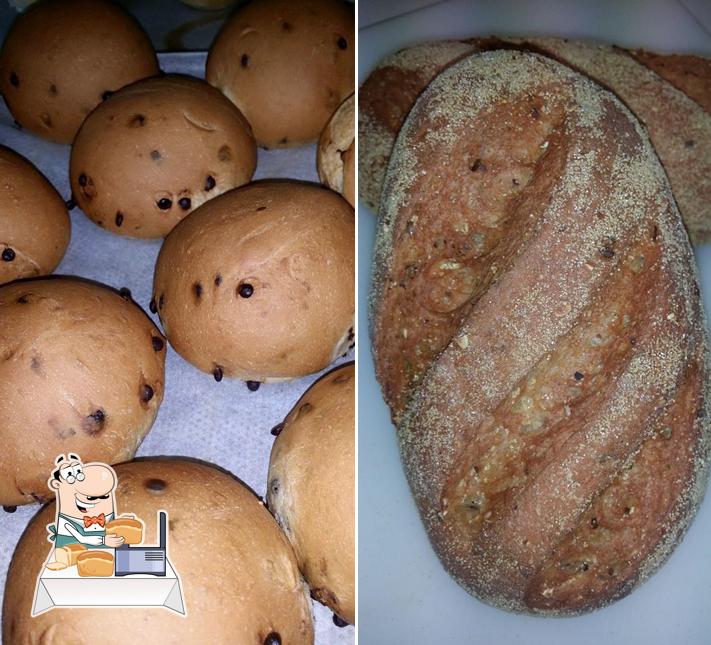 Pane all'aglio al Panificio Sant'Anna di Curri Natale