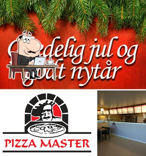 El interior de Pizza Master - Søften