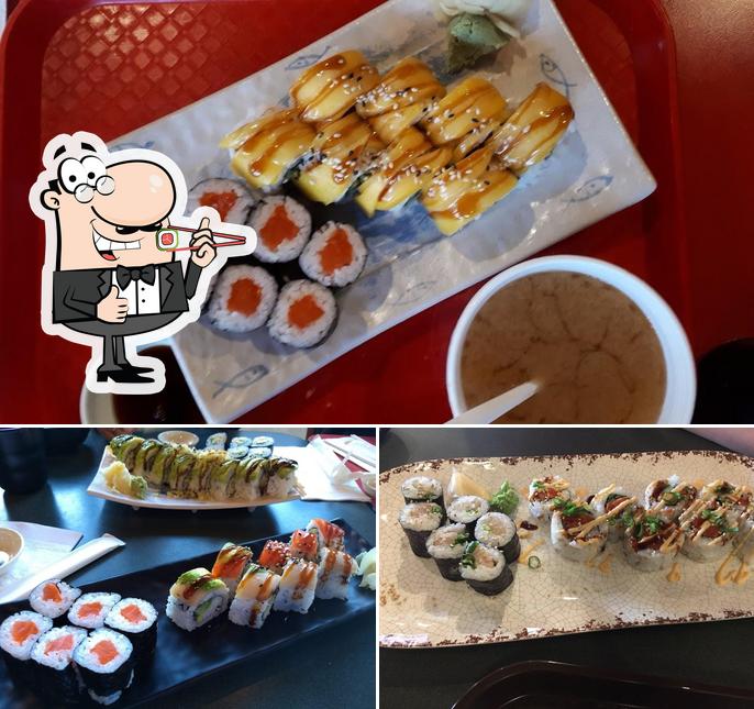 Les sushi sont offerts par TOGO SUSHI