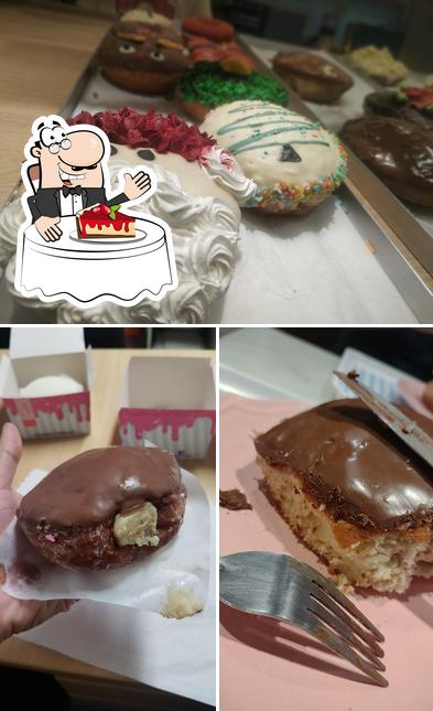 Mister Donuts - Pinheiros serve uma gama de pratos doces