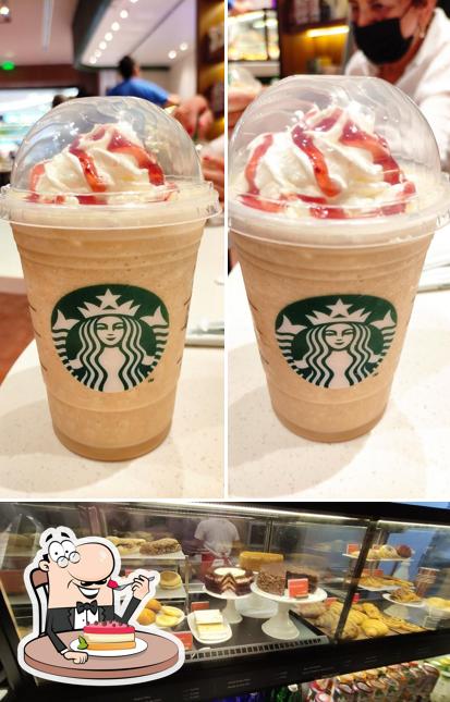 Starbucks Mall Plaza Buenavista sirve gran variedad de dulces