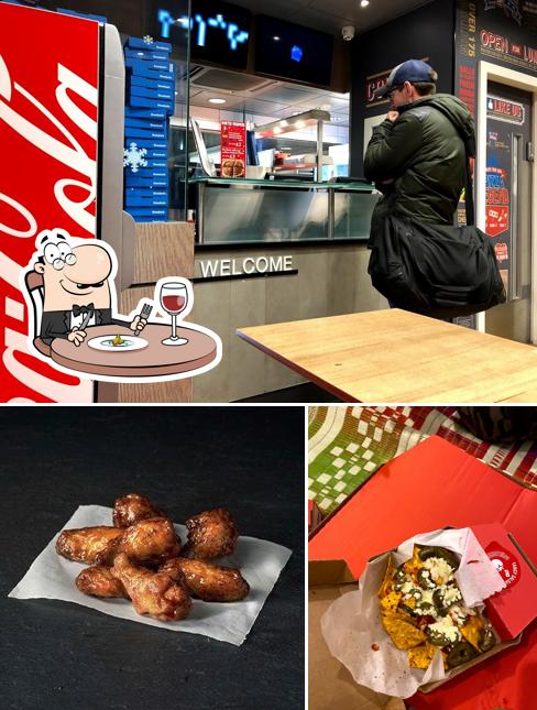 This is the photo showing food and interior at Domino's Pizza - London - Chiswick