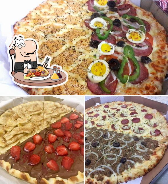 Consiga pizza no Pizzaria Borda de Ouro