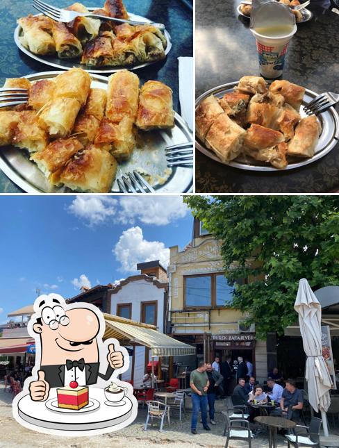 Burek Sarajeva propose une éventail de plats sucrés