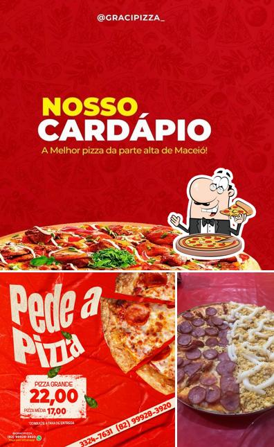 Consiga pizza no Graci Pizza