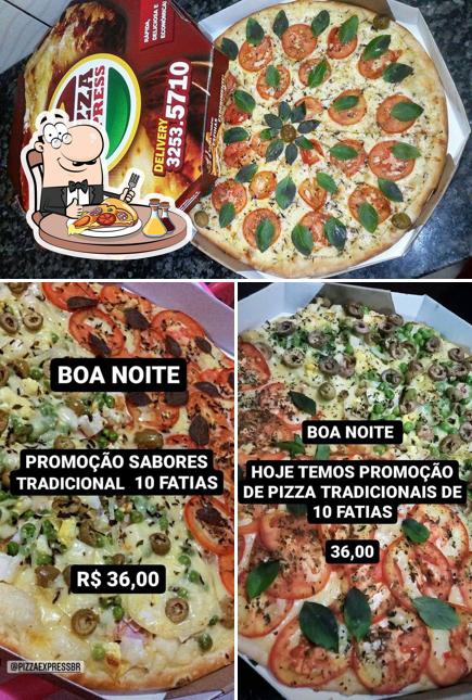 Experimente pizza no Pizza Express BR - Alvorada