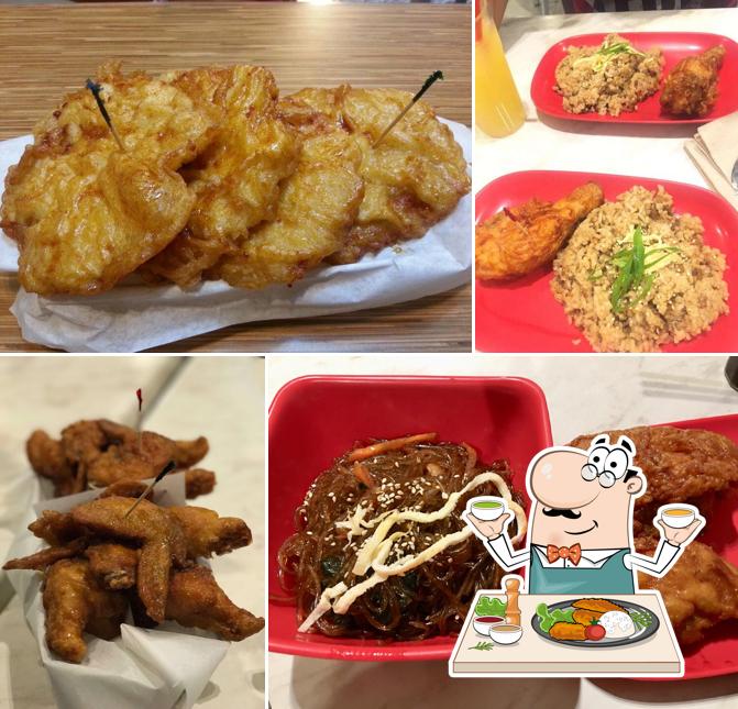 Meals at Bon Chon Chicken