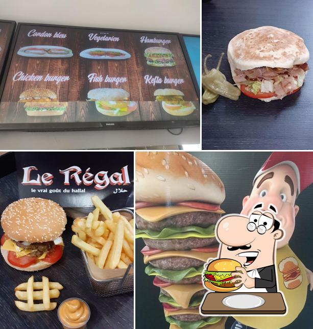 Prenez un hamburger à Le Régal Valenciennes