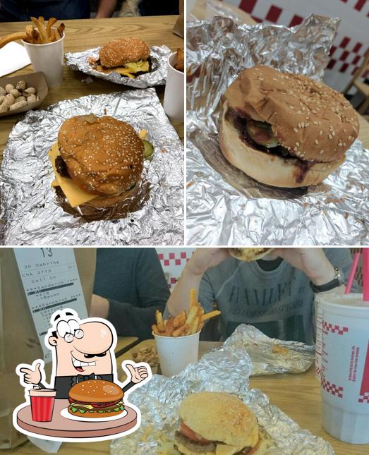 Commandez un hamburger à Five Guys