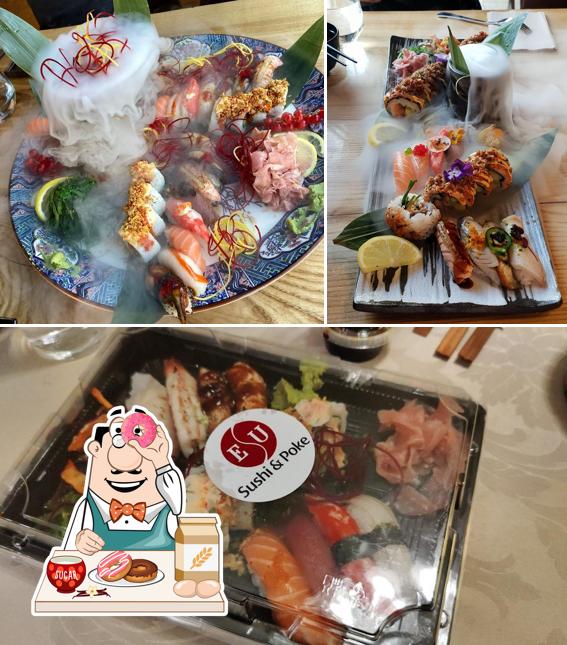 "ESU Sushi" предлагает разнообразный выбор десертов
