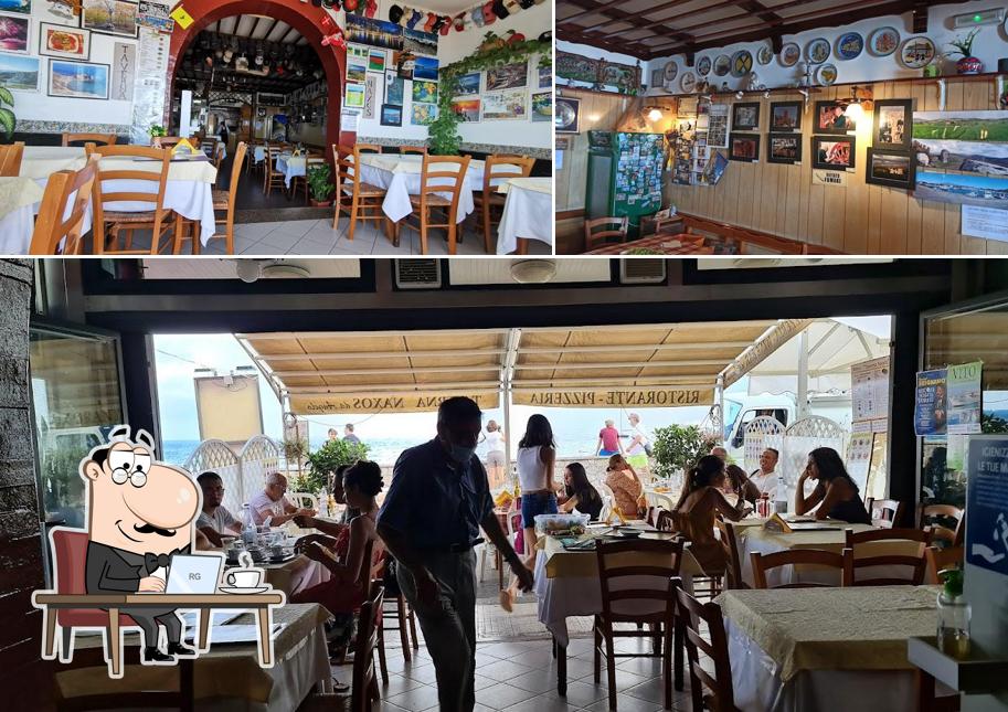 Gli interni di Ristorante Pizzeria Taverna Naxos