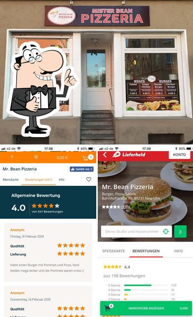 Look at this image of Mr. Bean Pizzeria Neu-Ulm