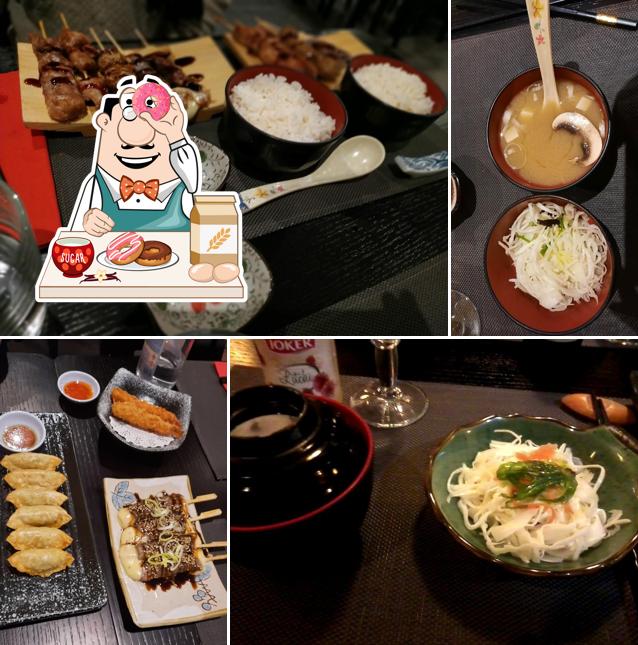 Restaurant UMAMI Lille 鲜之味 Maison Gyoza offre une variété de desserts