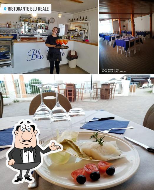 Gli interni di Ristorante Blu Reale