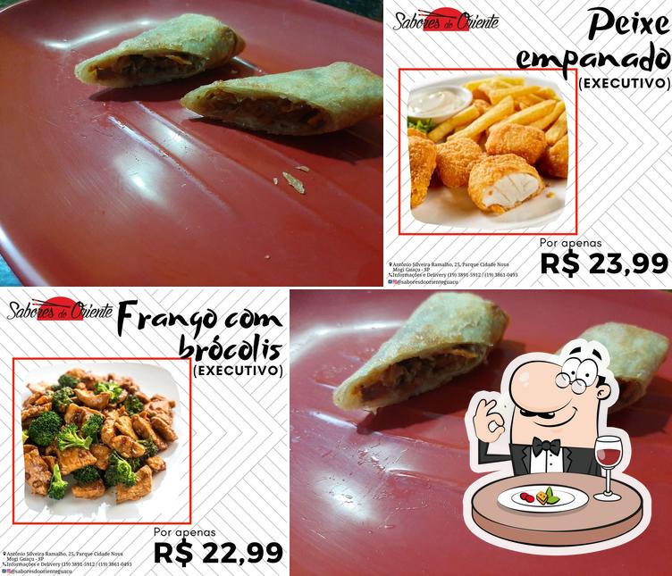 Comida em Sabores do Oriente