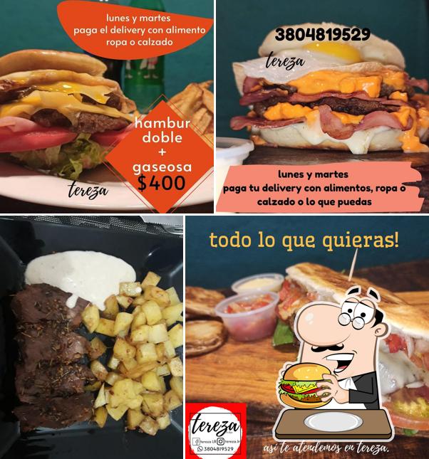 Order a burger at Tereza Comidas Elaboradas
