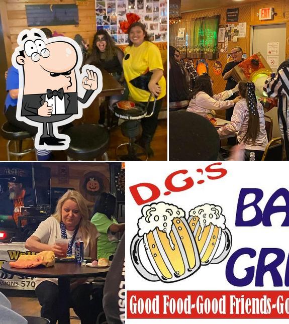 Here's a photo of DG’s Bar & Grill Inc