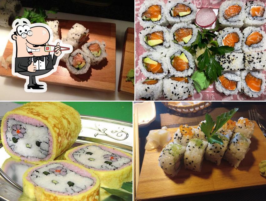 Il sushi è il cibo tradizionale della cucina giapponese