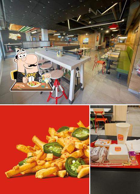 La photo de la nourriture et intérieur de Burger King Meyrin’s