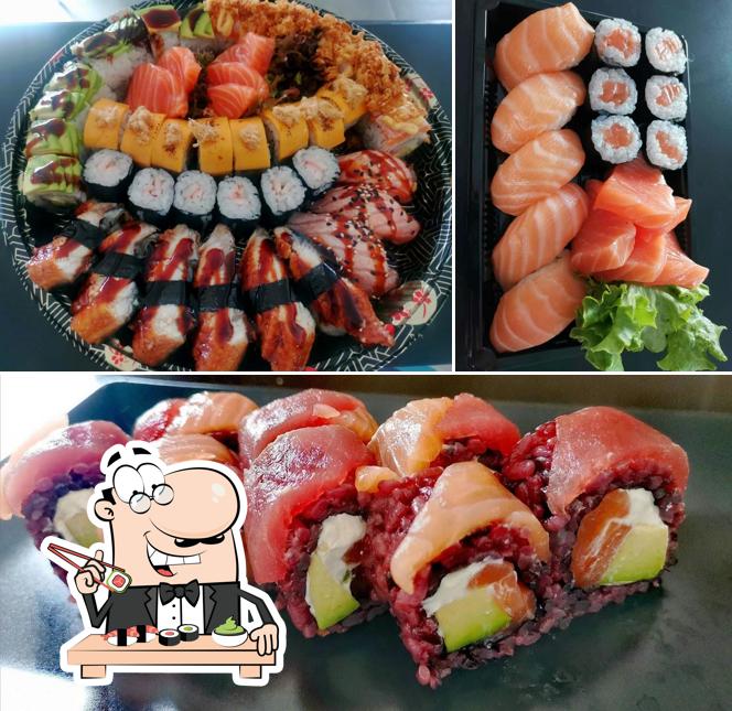 Choisissez de nombreuses options de sushi