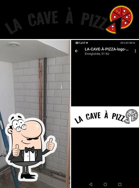 Regarder cette photo de La Cave à Pizza