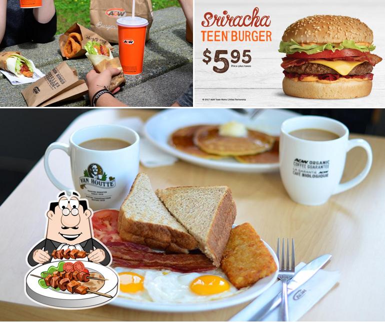 Meals at A&W Canada