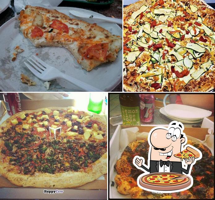 Pick different kinds of pizza