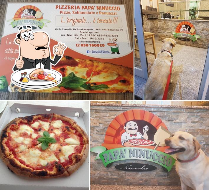 Ordina una pizza a Pizzeria Papa Ninuccio Di Panzianello Stephanye & C. Sas