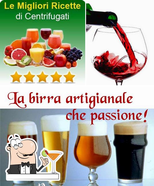 Goditi un drink dal menu