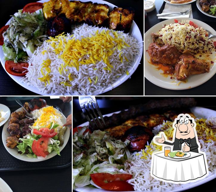 Food at Faryab Restaurant