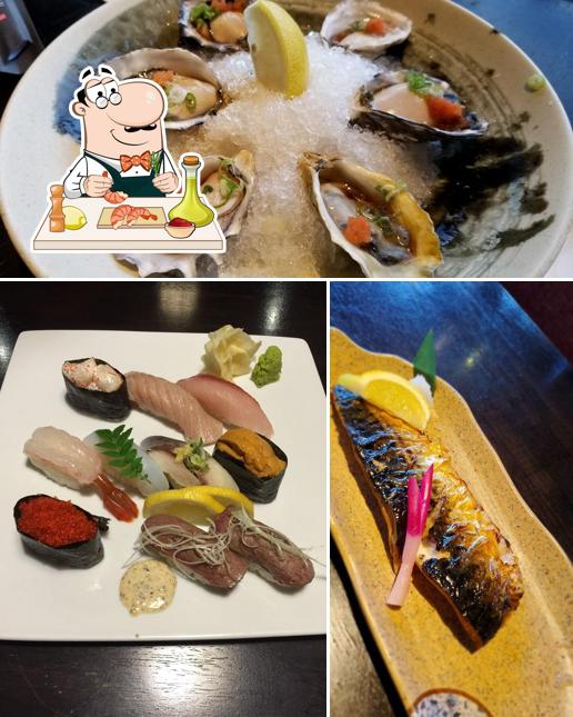 Prueba marisco en Toku Japanese Restaurant