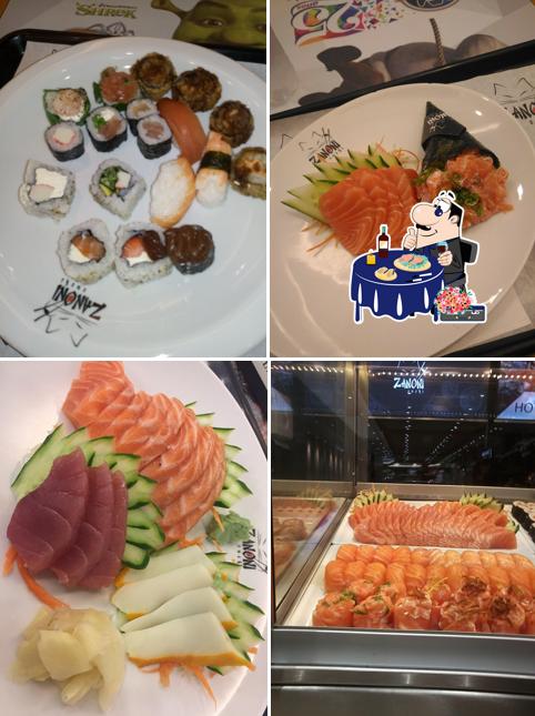 Sashimi em Zanoni Sushi